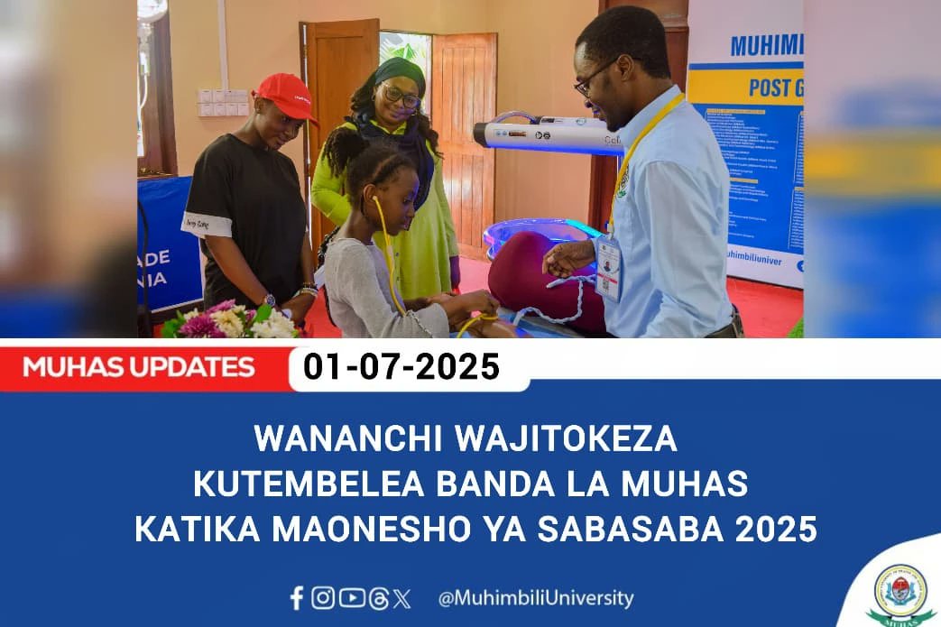 muhimbiliuniver's tweet photo. Wananchi wanaofika katika banda hilo wanapata fursa ya kufahamu::
 #Programu mbalimbali zinazotolewa na chuo
 #Elimu na uchunguzi wa kinywa na meno, 
#Elimu ya huduma ya kwanza kwa jamii
#Bunifu mbalimbali kutoka chuo
#Huduma ya upimaji wa usikivu https://t.co/Kci49YccJ8