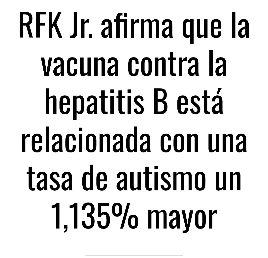 En EEUU los niños están obligados a ponerse esta vacuna para ir al colegio y centros infantiles.
Es una verdadera crueldad!!

lifesitenews.com/news/rfk-jr-sa…

#eca #escuela #abusomenores #vacuna