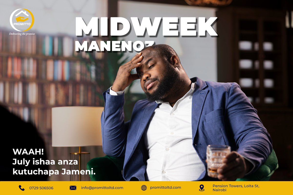 PromittoLtd's tweet image. Hii Baridi ya July Wacha! 
This July, make a bold move, anza kujenga leo! 
Na Promitto, unahitaji tu 30% ya gharama ya mradi wako, na Boom! 
Project yako itaanza immediately!