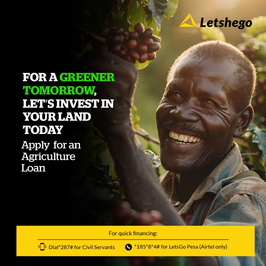Whether you’re cultivating crops or rearing livestock, our #Agriculture Loan is designed to empower every farmer: #smallholder or #large-scale. 

#Farming isn’t one-size-fits-all,  our #financing supports the  #agri-ecosystem: from seedlings and irrigation to poultry, cattle.