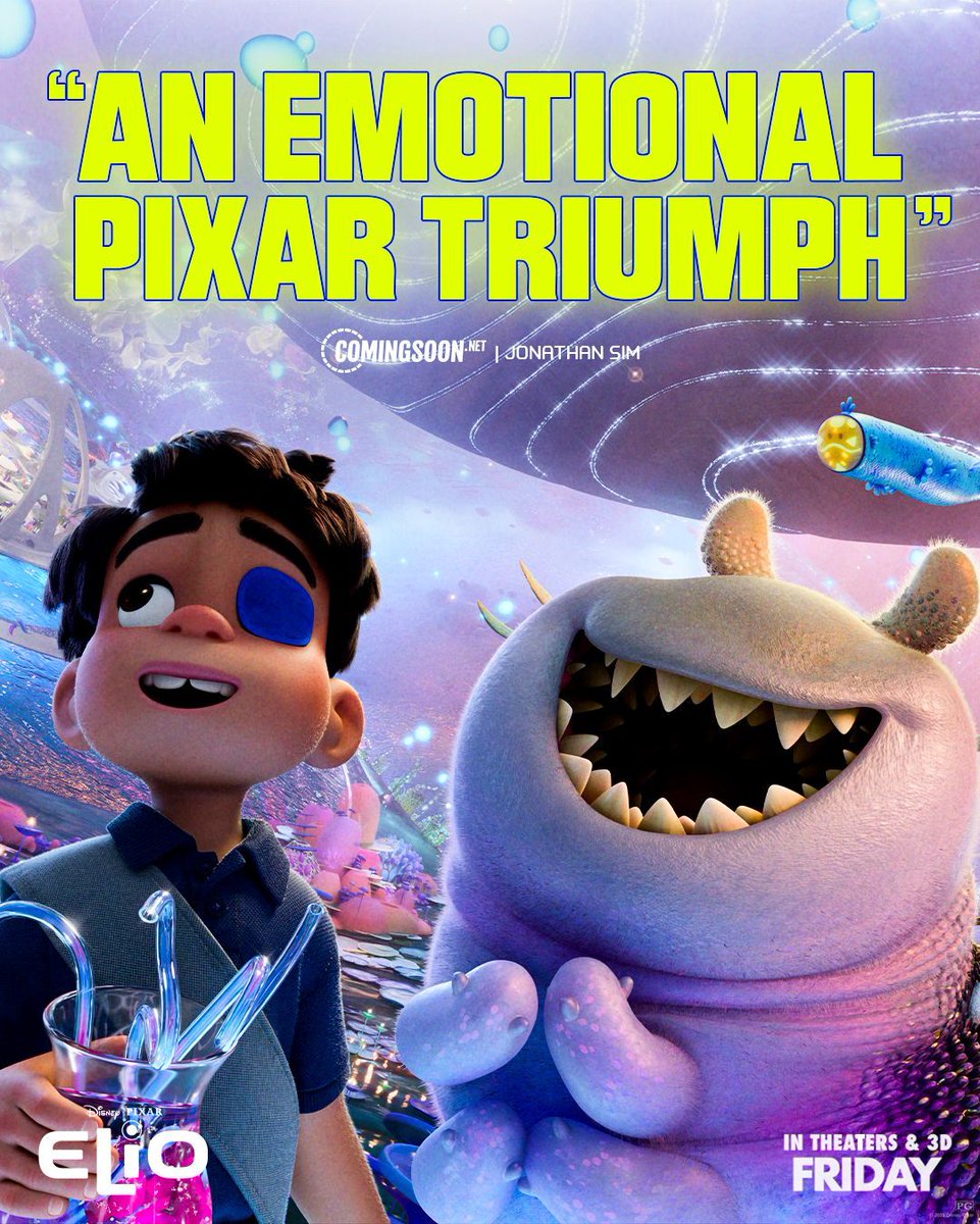 #Elio is “charming, fun and another Pixar classic”✨👽🛸 Now showing at Novo Cinemas. Book your tickets now by visiting NovoCinemas.com or the Novo App.

#Movies #Cinema #AGreatTimeOut