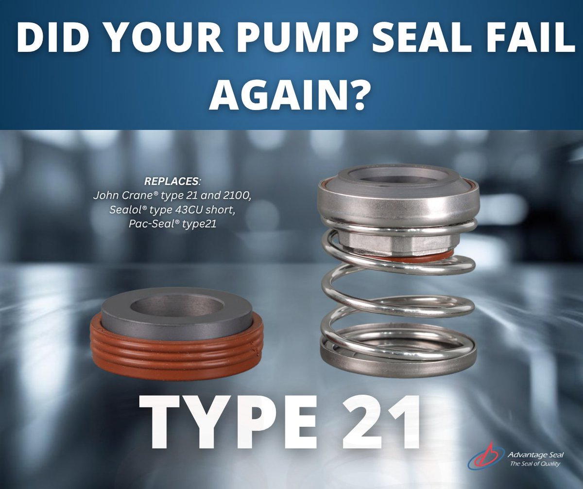 😤 Misalignment. Shaft runout. Leaks. Sound familiar?

✅ Non-clogging
✅ Handles –40 °C to +205 °C
✅ Survives up to 10 bar &amp; 13 m/s speed

💡 One smart seal = massive maintenance savings.

🔗 Learn more &amp; quote: asiseal.com/products/pump-…

#PumpSeal #HVACPumps #Wastewater