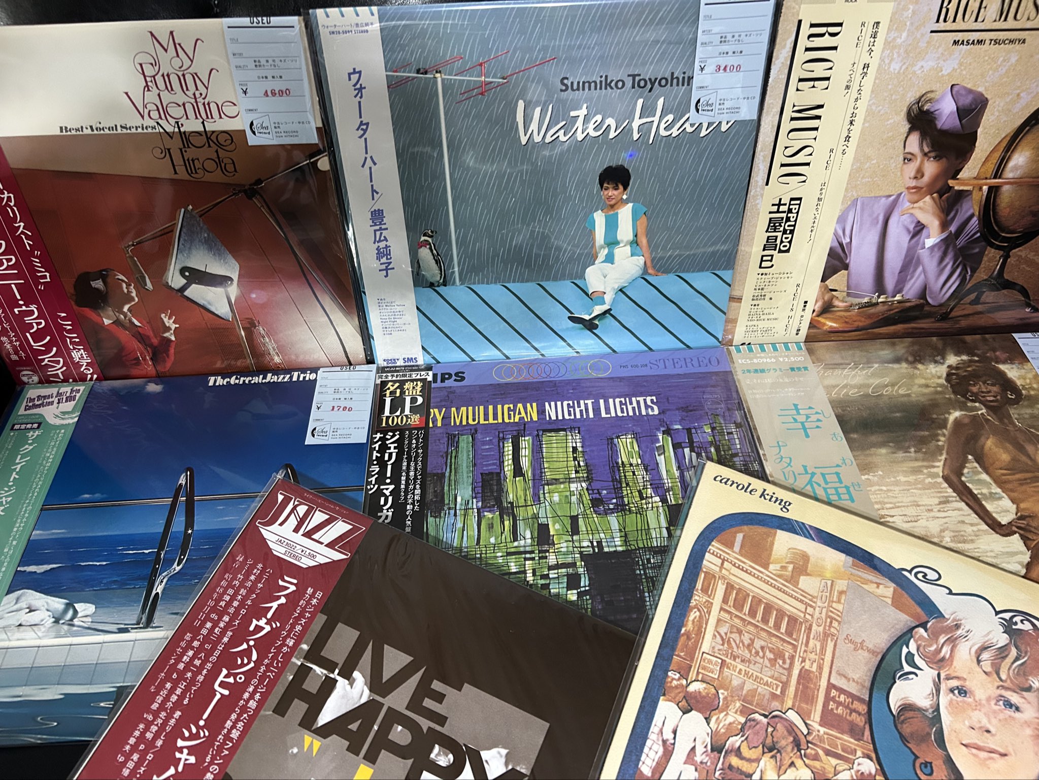 洋楽レコード　4点 FWRF-004 Shoukichi Kina & Champloose / Tomoko Kina Title