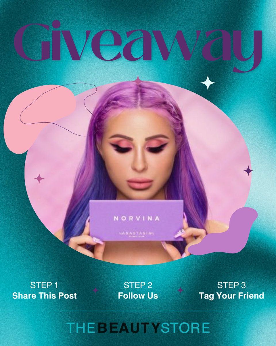 💜NEW GIVEAWAY💜
🍇Share this post
🍇Follow us @thebeautystorecom
🍇Tag your friends
Winner will be announced on 11th July!
#giveaway #giveaways #giveawayuk #TheBeautyStore #NorvinaPalette #palette #eyeshadow #anastasiabeverlyhills #beautyfavorites #makeup #winwithus