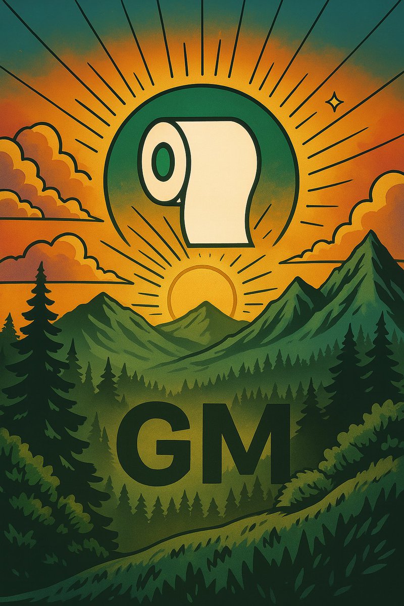 USTP_Official's tweet photo. GM #rollstackers
Another day to fight back.
Another day to roll forward.
$USTP is the sunrise of a broken economy. π§»π
#LockInRolls https://t.co/GomT4K9Tns