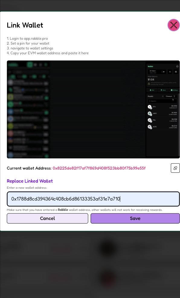 drtim001's tweet photo. When I try to paste the correct Rabble wallet address now, it keeps redirecting without saving the change. I’ve tried different browsers, cleared cache, and used incognito — nothing works.

Can you please help me manually reset or update my wallet? https://t.co/WJqmeOGMzC