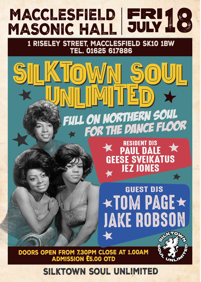JezJones's tweet photo. #northernsoul #dancefloor #dancing #nightlife #dj #cheshire #Vibe #nightout #FridayVibes #SOUL #FridayMotivation #cool https://t.co/7tGfFTkROi