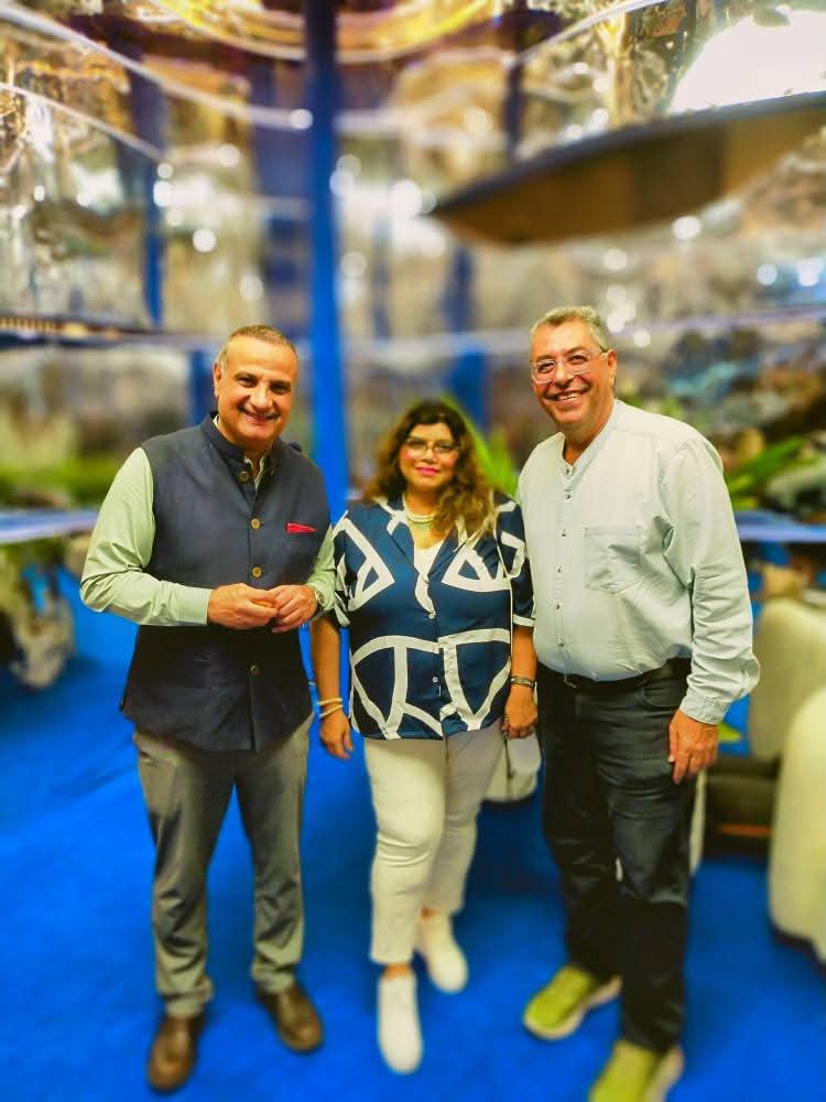Hosted by <a href="/nishjamvwal/">Nisha JamVwal</a> 
Grand larger than life champagne evening - High Tea for the #Design &amp; #architectural community 
At DesignPOV - Jio World Convention Centre
Attended by bureaucrats, celebrities, intellectuals, architects, interior designers