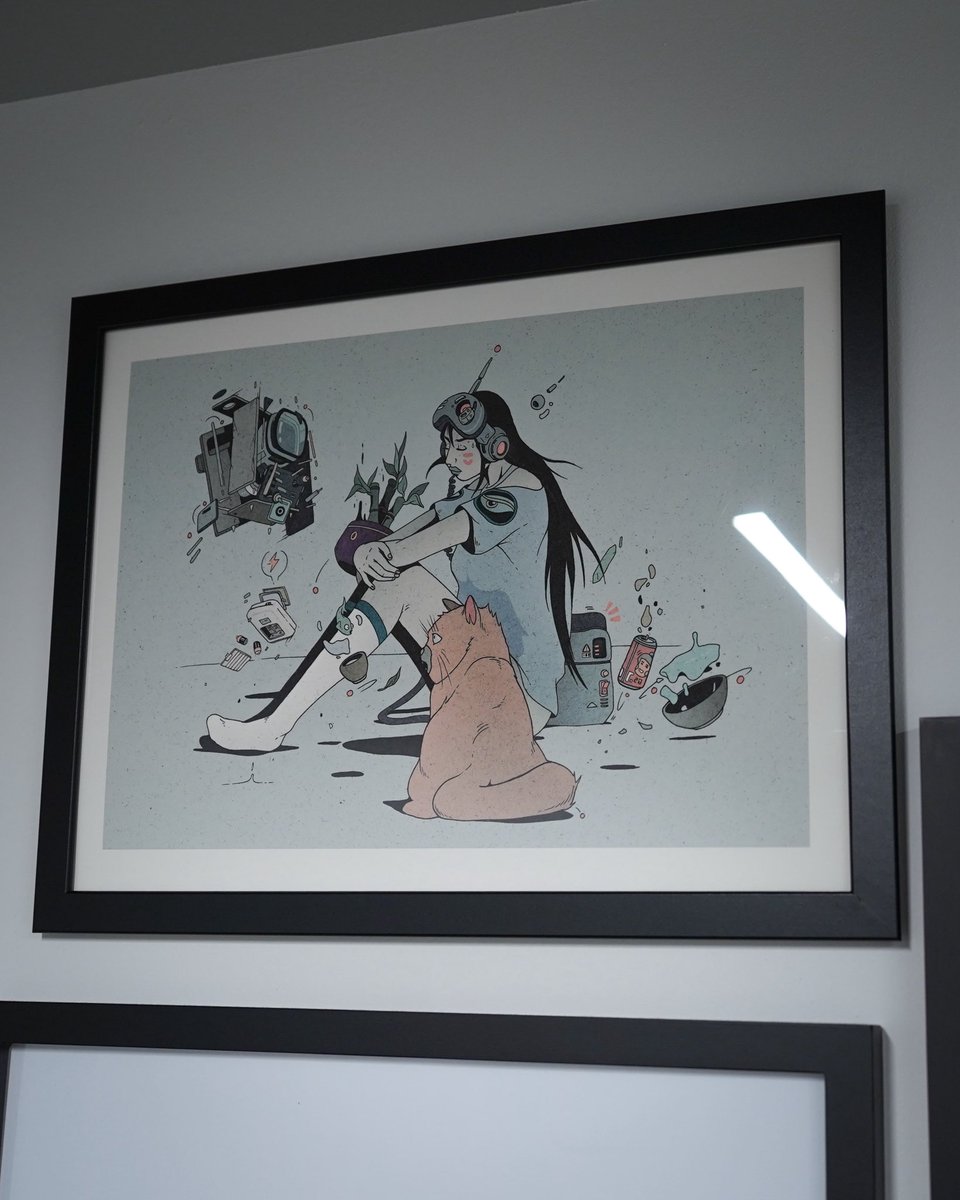 Some early prints I collected by <a href="/DirtyRobotWorks/">DirtyRobot ⬛️</a>