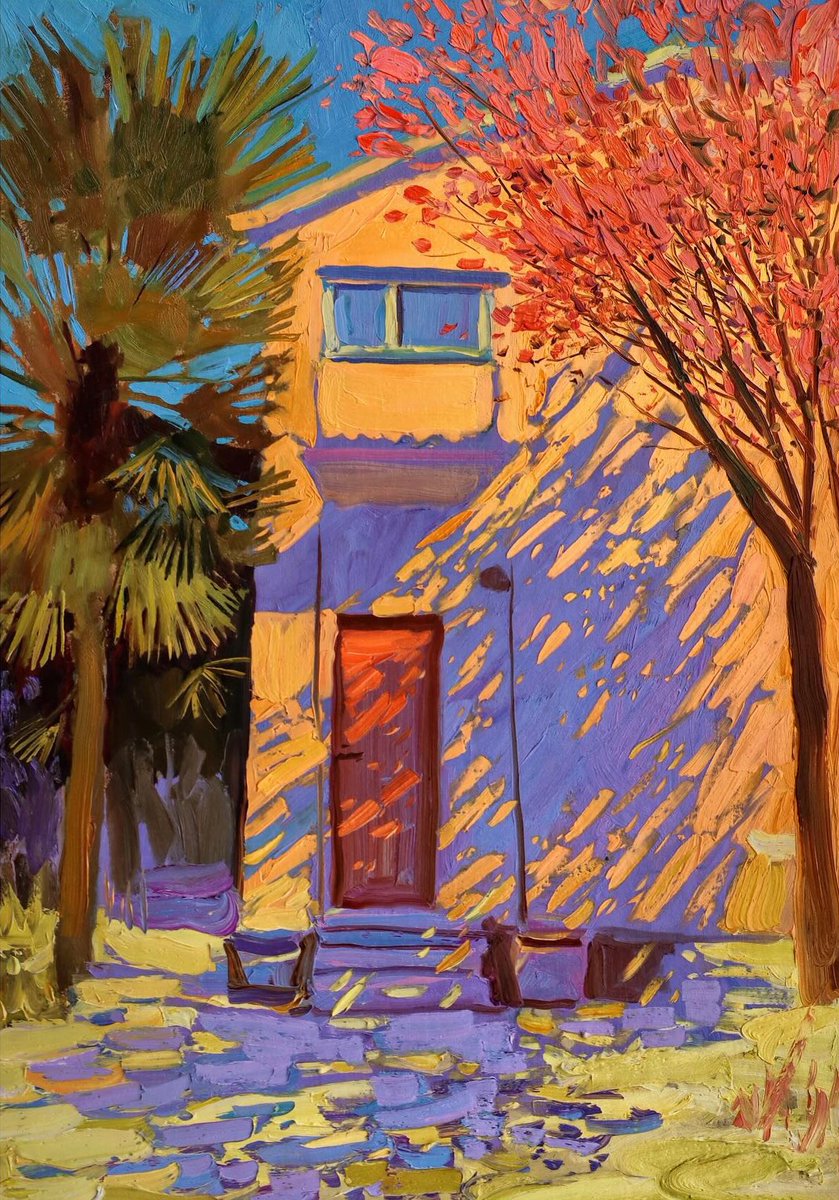 Painting by Sergiu Ciochină - Moldova