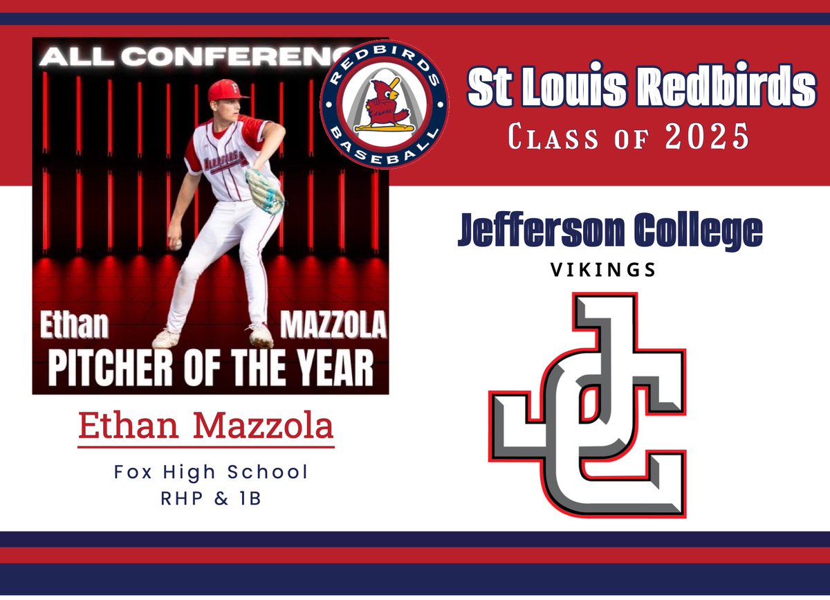 stlredbirdsbase's tweet image. SENIOR SPOTLIGHT : Day 1 &amp;amp; 2 

To kick things off highlighting our class of 2025 signees moving onto college baseball is the special group of players. These 4 players have been shining examples and representatives of the what it means to be a Redbird. 

All attended Fox High…