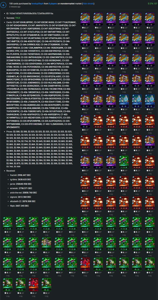 Just picked up 118,000 Production Power for around 360,000 DEC. To activate it, I’ll be staking 1.2 million DEC.

"Suppose one of you wants to build a tower. Won’t you first sit down and estimate the cost to see if you have enough money to complete it?"
— Luke 14:28