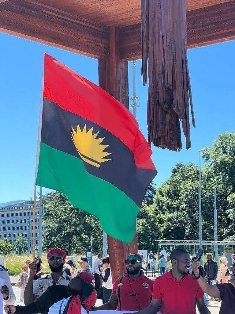 Ipob is a peaceful organization seeking for restoration of sovereign state of Biafra nation