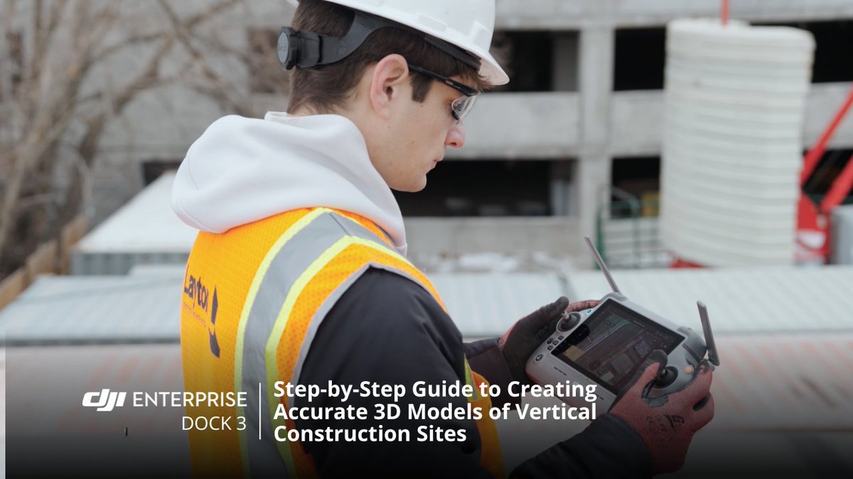 Join Kyle Miller, Enterprise Solutions Engineer at DJI, as he takes you through a comprehensive step-by-step process for generating accurate 3D models of vertical construction sites using the innovative DJI Dock 3. 

Watch the full video here 👉 brnw.ch/21wTM76