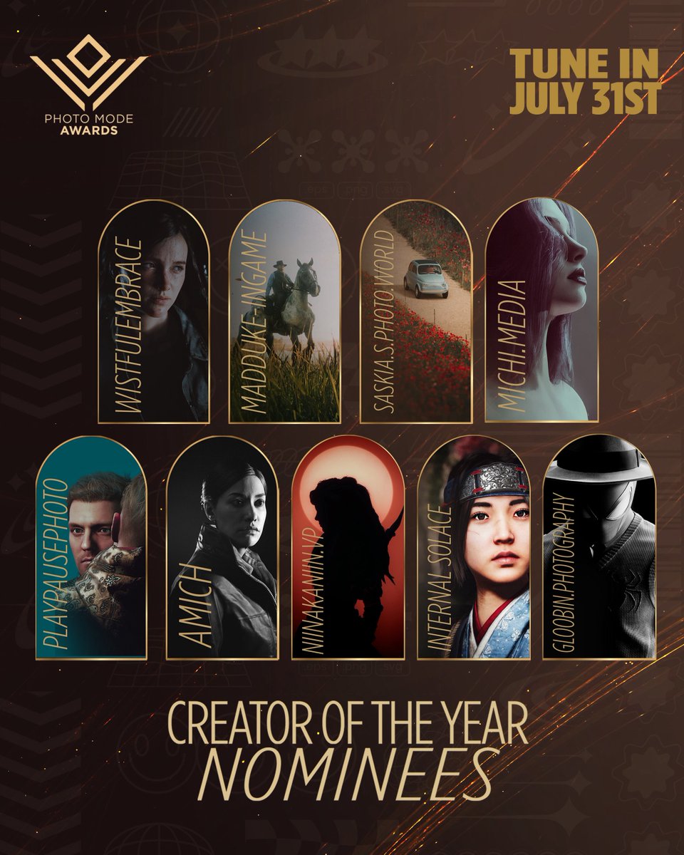 PhotoModeAwards's tweet image. Don’t forget to cast your vote for your favourite Creator of the Year in the Photo Mode Awards 2025! 🏆

Your support makes all the difference.

👉 Vote here: photomodeawards.com/people-choice