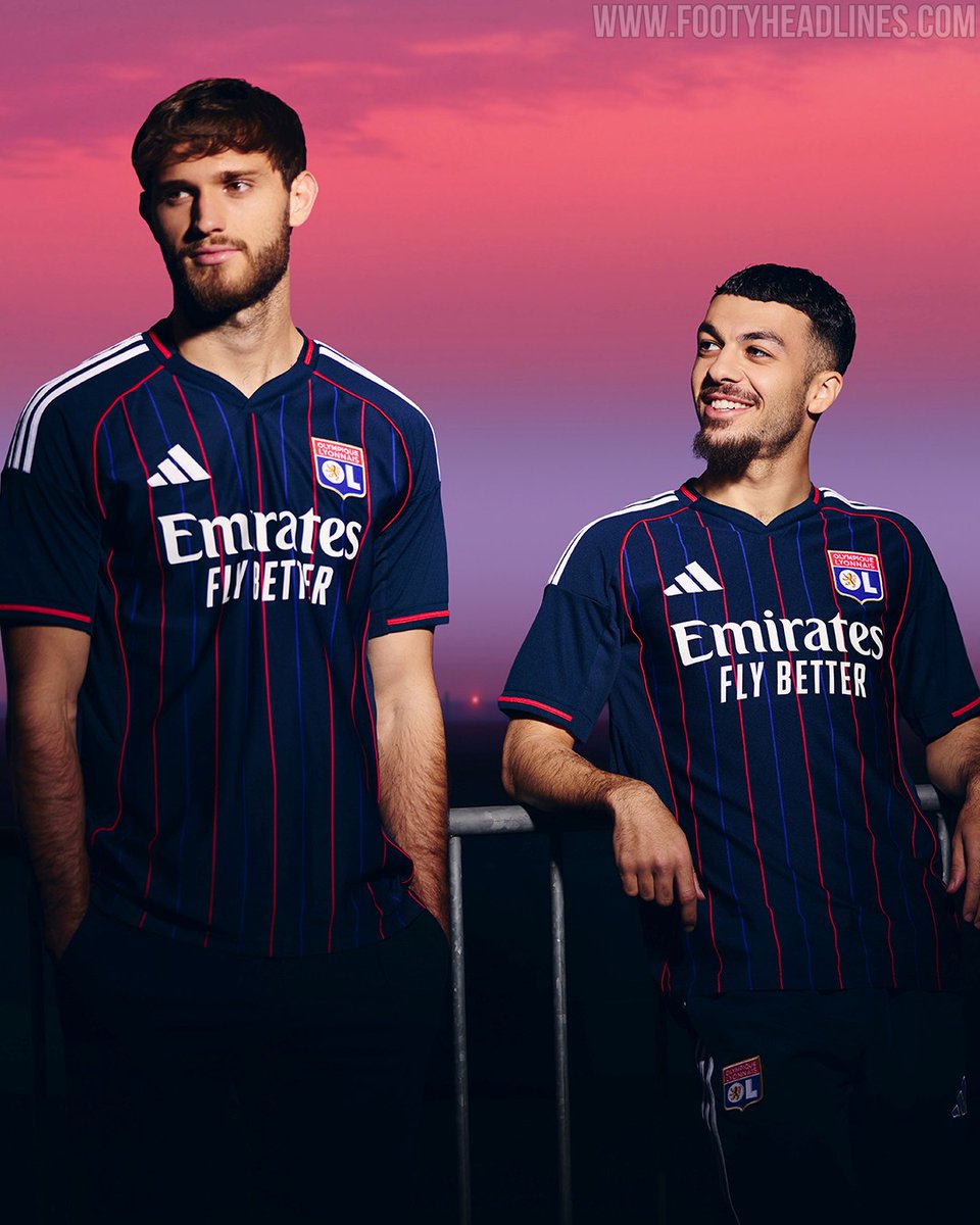 Ranking the Hardest Home and Away Jersey Released so far for the 2025/2026 season.

1. Lyon