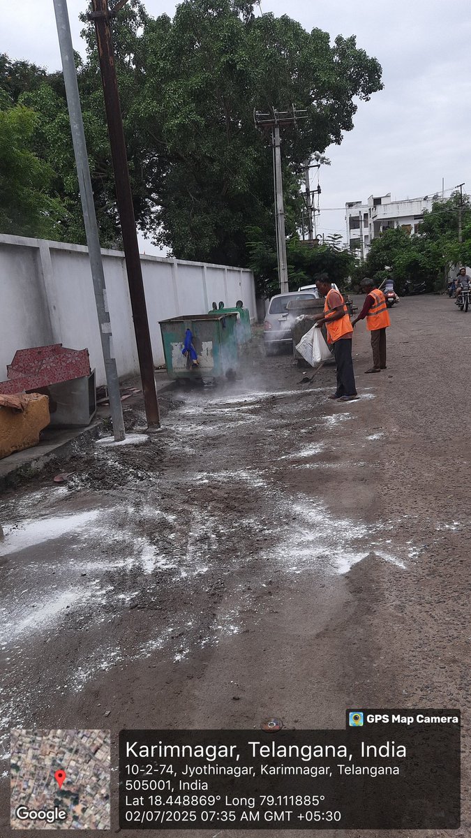 MCK_SANITATION (@sanitationmck) on Twitter photo Part of #SafaiApnaoBimaariBhagao2025 campaign, Municipal Corporation Karimnagar clear the 🛣️ side bushes Grass ,Silt 🌴 , ⭐ Preventive measures on monsoon,proactive cleanliness drives & removed GVP"s 🗑️ Drain Silt <a href="/MC_Karimnagar/">MC Karimnagar</a> <a href="/cdmatelangana/">C&DMA</a> <a href="/PamelaSatpathy/">Pamela Satpathy</a> <a href="/SwachhBharatGov/">Swachh Bharat Urban</a> Part of #SafaiApnaoBimaariBhagao2025 campaign, Municipal Corporation Karimnagar clear the 🛣️ side bushes Grass ,Silt 🌴 , ⭐ Preventive measures on monsoon,proactive cleanliness drives & removed GVP"s 🗑️ Drain Silt <a href="/MC_Karimnagar/">MC Karimnagar</a> <a href="/cdmatelangana/">C&DMA</a> <a href="/PamelaSatpathy/">Pamela Satpathy</a> <a href="/SwachhBharatGov/">Swachh Bharat Urban</a>
