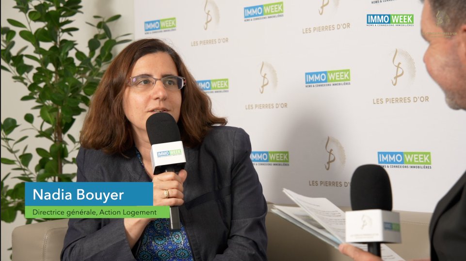 Immoweek (@immoweek) on Twitter photo A la direction générale d'<a href="/ActionLogement/">Action Logement</a>, acteur majeur du logement social et intermédiaire en France, Nadia Bouyer qui a reçu une "Pierre d'Or" dans la catégorie "Deal de l'Année" aux #PO2025… Elle en dit plus pour "Immoweek"…
>> urls.fr/K26yOd A la direction générale d'<a href="/ActionLogement/">Action Logement</a>, acteur majeur du logement social et intermédiaire en France, Nadia Bouyer qui a reçu une "Pierre d'Or" dans la catégorie "Deal de l'Année" aux #PO2025… Elle en dit plus pour "Immoweek"…
>> urls.fr/K26yOd