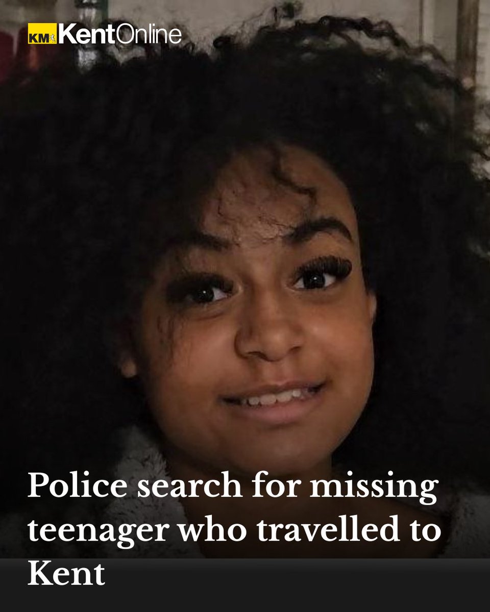 Have you seen Eva? She is said to have travelled from Wales to Maidstone on public transport. Full appeal here: kentonline.co.uk/maidstone/news…