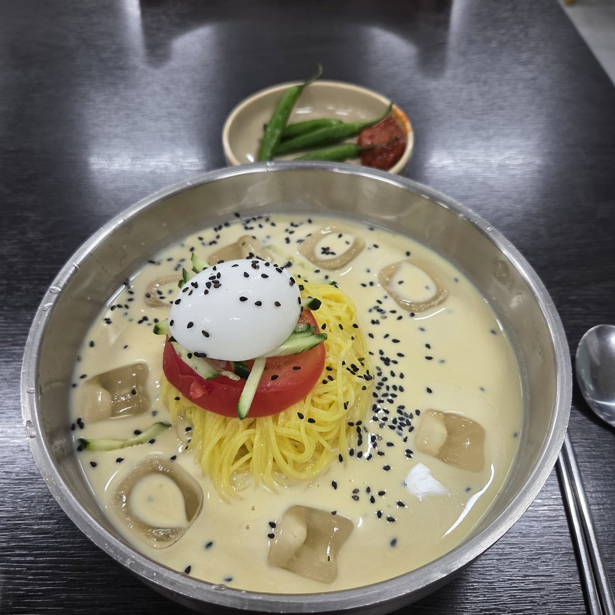 집청소 후 콩국슈 ☺️
#대구 #쏠남