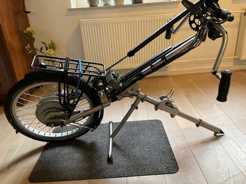 Aangeboden: Frontline N3R Lithium #aankoppelhandbike handbiken.nl/main.php?mode=…