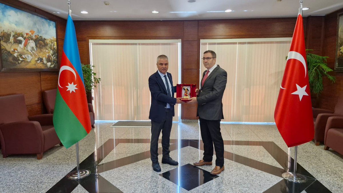 Yönetim Kurulu Başkanımız Sn. Nurettin Kaynar ve heyetimiz, Azerbaycan’da önemli temaslarda bulundu.
🤝 Sn. Məmməd Musayev
🇹🇷 Sn. Prof. Dr. Birol Yaman
📊 Sn. Murat Yaman
İkili ticaret, yatırım ve iş birliği masaya yatırıldı.
🇹🇷🤝🇦🇿 
#SilifkeTSO #Azerbaycan