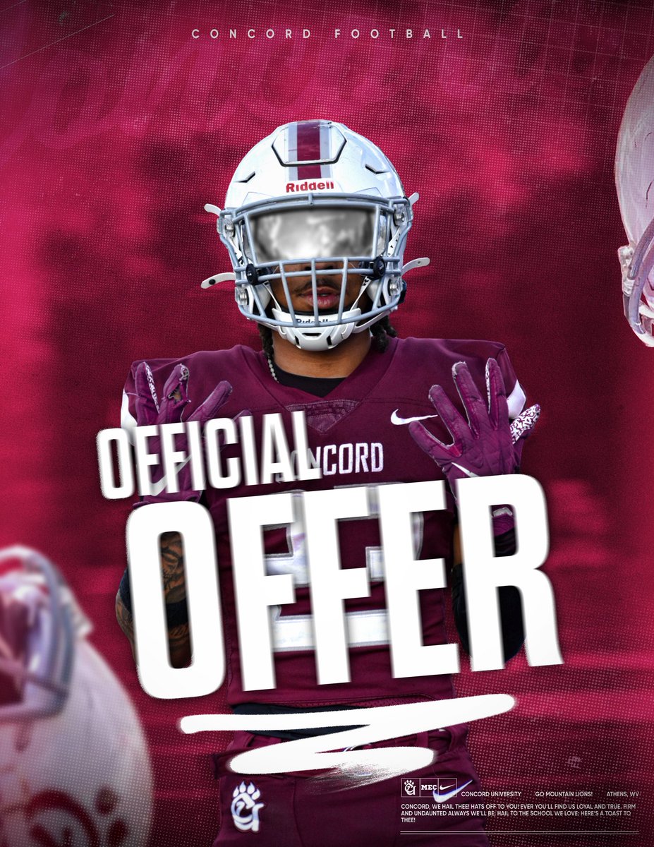 Blessed to receive a D2 offer from Concord university!!!♥️🖤🤍<a href="/Coach_DWhitney/">DeAirus Whitney</a>