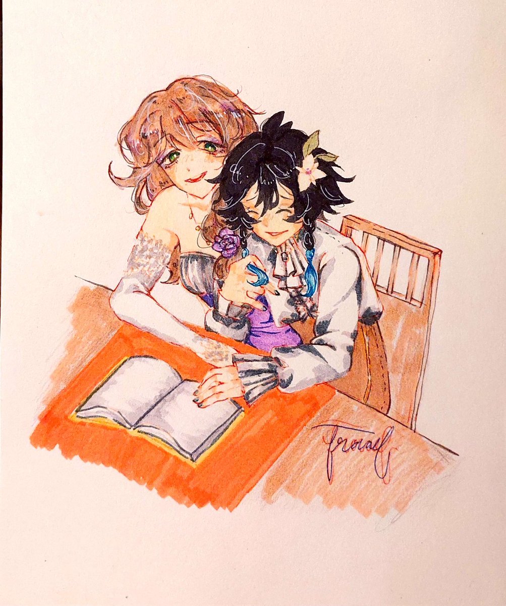 turtluxium's tweet image. Submission to #drunktwinksummer!
"Venti getting engrossed in a book and being embarrassed about it"