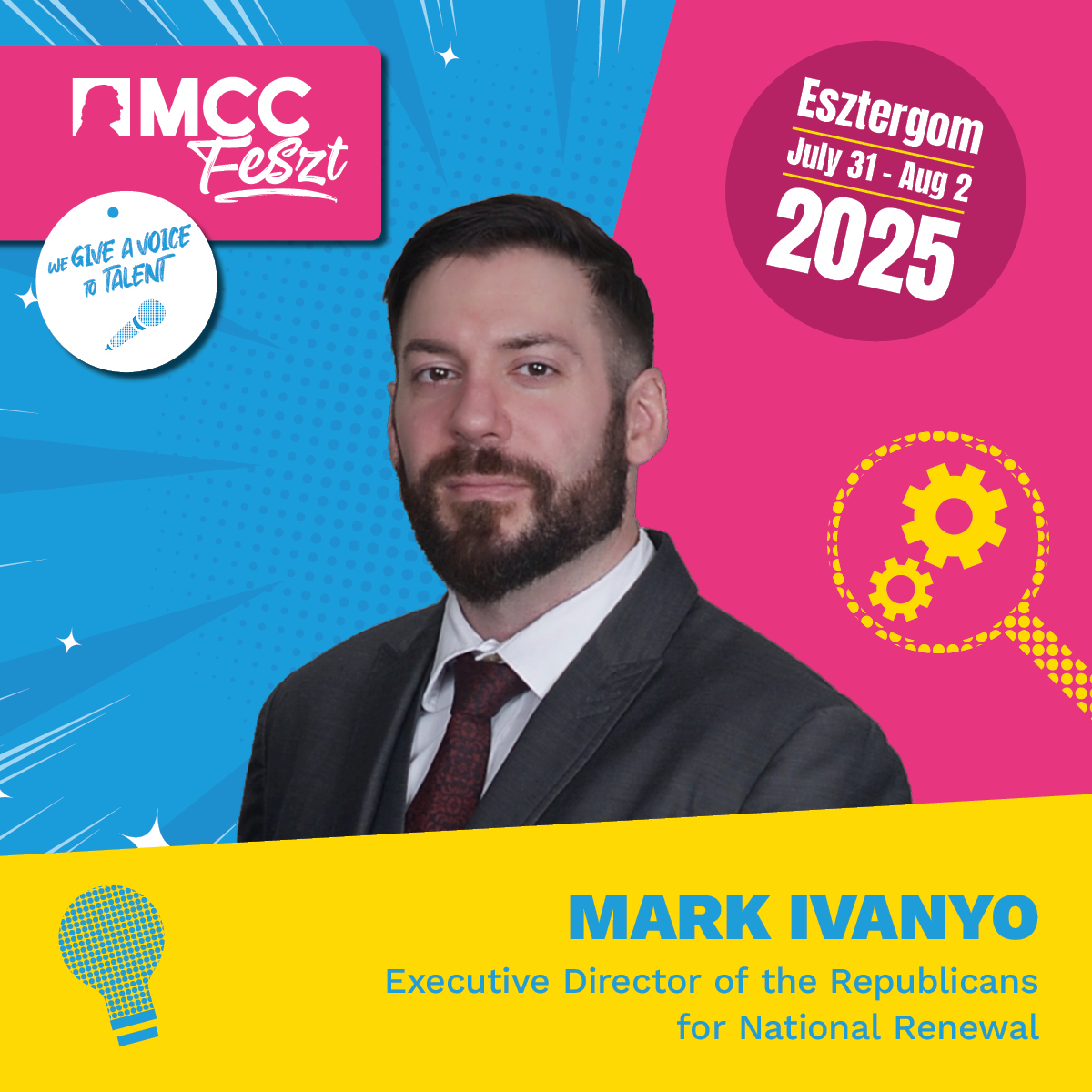 Mathias Corvinus Collegium (@mcc_budapest) on Twitter photo Excited to welcome <a href="/MarkIvanyo/">Mark Ivanyo</a>, Executive Director of @rnrenewal, to #MCCFeszt!
He joins our New World Order panel to explore how nations can navigate 21st-century geopolitics and assert strategic agency in an era shaped by realpolitik.
Program & Tickets: Excited to welcome <a href="/MarkIvanyo/">Mark Ivanyo</a>, Executive Director of @rnrenewal, to #MCCFeszt!
He joins our New World Order panel to explore how nations can navigate 21st-century geopolitics and assert strategic agency in an era shaped by realpolitik.
Program & Tickets: