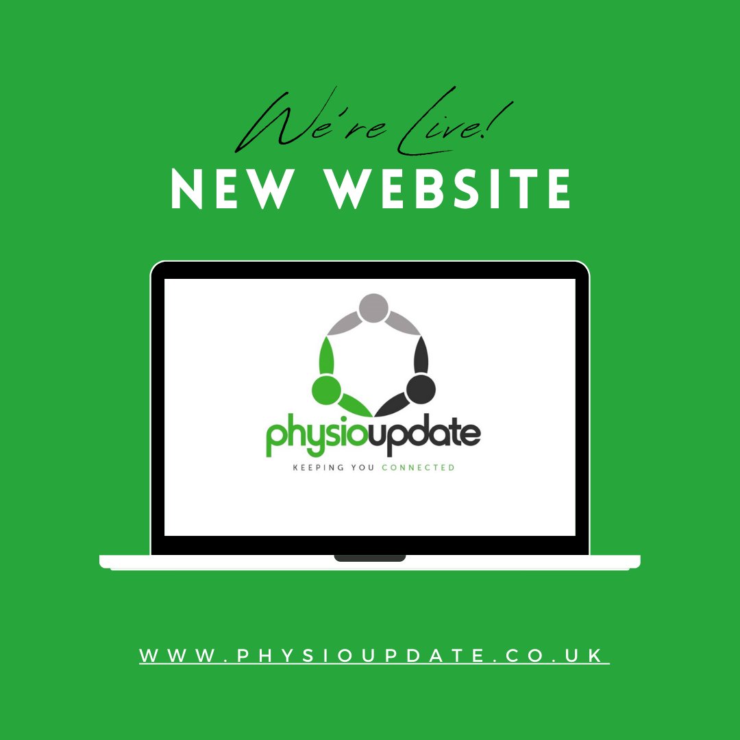 physioupdate's tweet image. Where does the time go⌚️, our new website is already 6 months old!
Head over now to keep up to date with all the latest news and information. 💻
#physiocommunity #physiotherapist #Medical