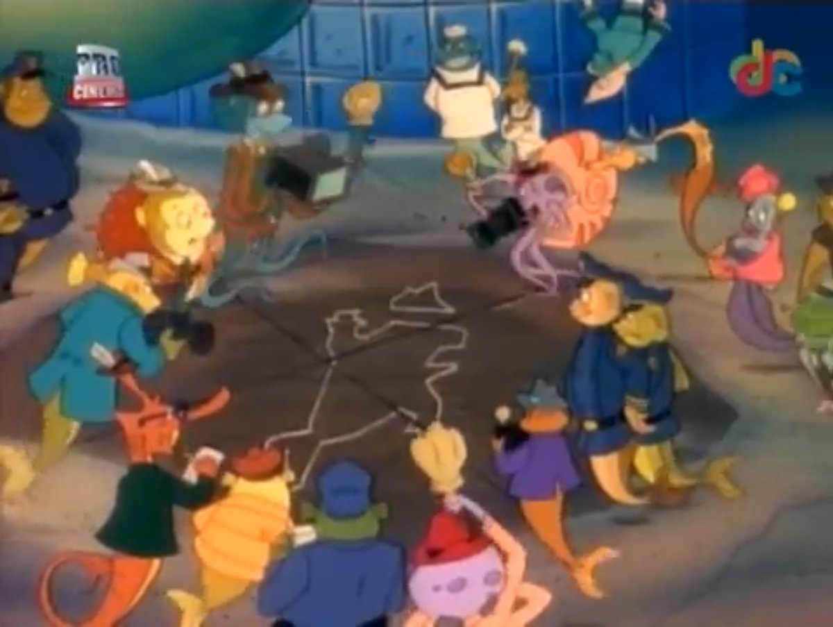 lanajhonpual's tweet photo. just saw this adult Hanna-Barbera adult cartoon about anthro fish people detective story #FishPolice https://t.co/HGlTAbsszV