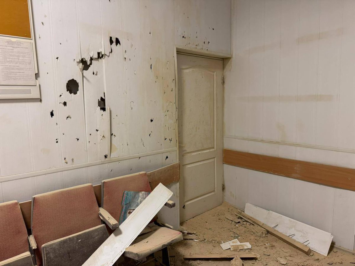 Andrii Sybiha 🇺🇦 (@andrii_sybiha) on Twitter photo Yesterday evening, Russia attacked a hospital in Kherson, injuring five patients and three medical personnel. This is a war crime, part of Russia's deliberate campaign to target hospitals.
We recently visited Kherson with <a href="/BudrysKestutis/">Kęstutis Budrys</a> and saw underground maternity wards and Yesterday evening, Russia attacked a hospital in Kherson, injuring five patients and three medical personnel. This is a war crime, part of Russia's deliberate campaign to target hospitals.
We recently visited Kherson with <a href="/BudrysKestutis/">Kęstutis Budrys</a> and saw underground maternity wards and