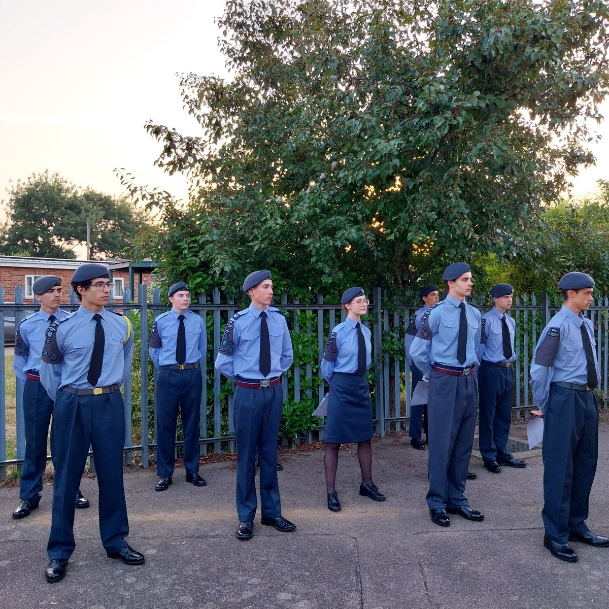A very hot evening with a gentle breeze for the Enrolment Parade at 1830 (Tendring Hundred).  Welcome to the 5 Cadets I had the privilege of Enrolling.  <a href="/EssexWingATC/">Essex Wing ATC</a>