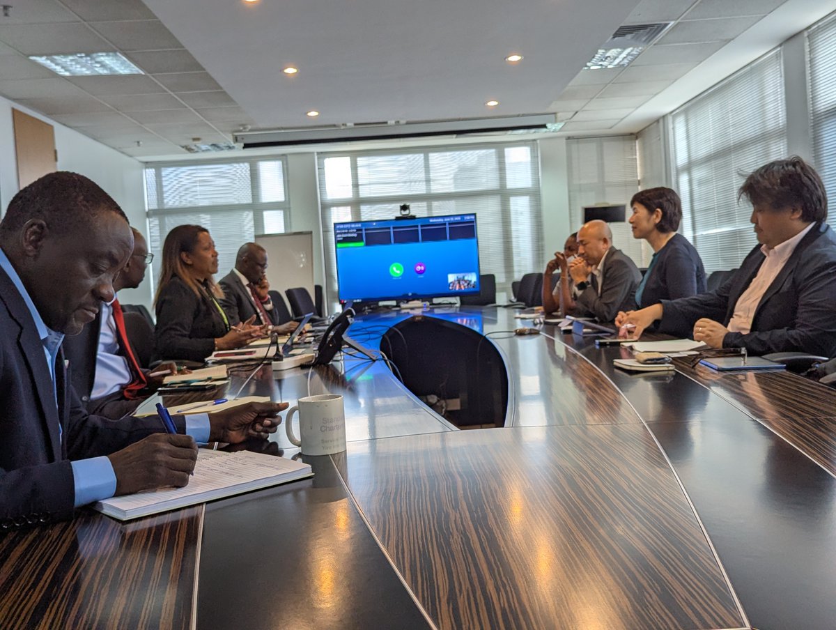 It was a privilege to host a highly productive meeting at our Tanzania Country Office with a distinguished delegation from <a href="/jica_direct_en/">JICA - Japan International Cooperation Agency</a> , led by their Senior Vice President, Ms. Sachiko Imoto. The <a href="/AfDB_Group/">African Development Bank Group</a> and JICA share a strong and enduring history of collaboration in