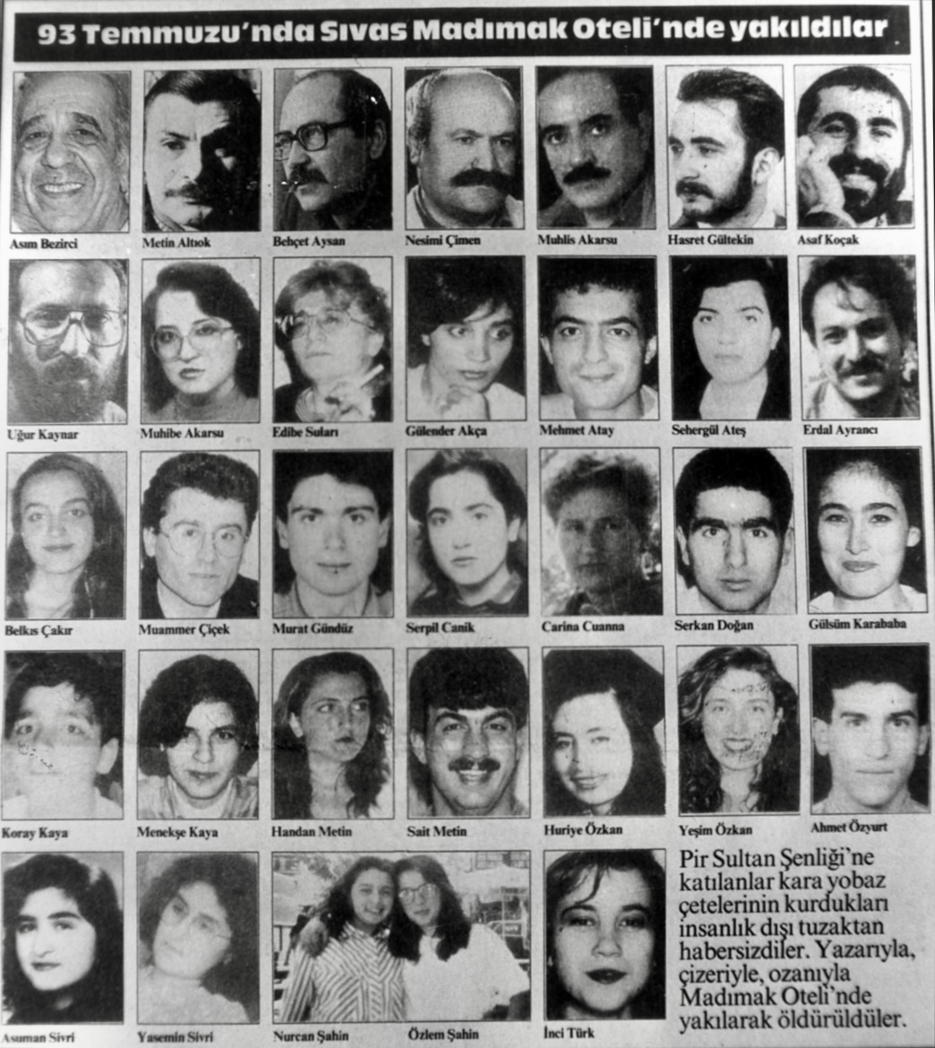32 yıl oldu, unutmayacağız.. 🌿 #unutMADIMAKlımda #2Temmuz1993 #Sivas #Madımak