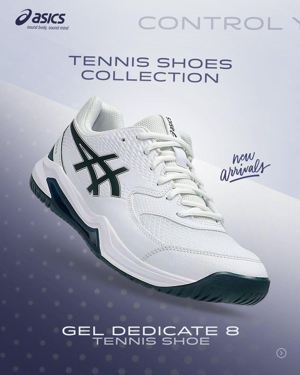 Racquets4u's tweet photo. The ASICS 2025 Collection Has Landed!
Step into the season with new styles, pro-level comfort, and Flat 10% Off – only for a limited time.

Shop now – https://t.co/leVYUpCMok

#Racquets4U #ASICS2025 #ASICSIndia #TennisShoes #TennisGear #CourtStyle #RacquetSports #GameReady https://t.co/5IgiS6jnFs