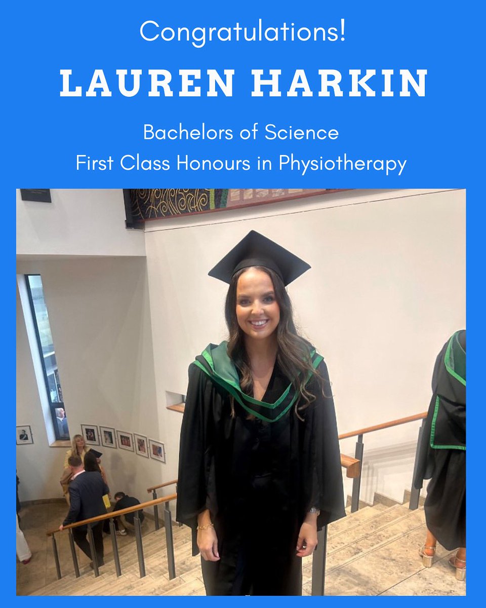 The Technology Dept (@stmarysderrytd) on Twitter photo Congratulations @stmarysderrytd <a href="/SaintMarysDerry/">St Mary's College</a> #STEMgirl @laurenharkin - Bachelor of Science First Class Honours Physiotherapy @ulsteruni <a href="/UlsterHealthSci/">School of Health Sciences UU</a> 👩🏻🎓🎉 Congratulations @stmarysderrytd <a href="/SaintMarysDerry/">St Mary's College</a> #STEMgirl @laurenharkin - Bachelor of Science First Class Honours Physiotherapy @ulsteruni <a href="/UlsterHealthSci/">School of Health Sciences UU</a> 👩🏻🎓🎉