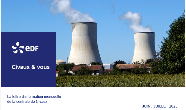 Découvrez les dernières actualités de la centrale de #Civaux :
⚡️des lycéens en immersion à la centrale
⚡️animations estivales à l'espace Odyssélec
⚡️8 collèges du département au défi énergies biodiversité
⚡️biodiversité et séquestration carbone
👉urls.fr/gGLFeF
#DLDAoût