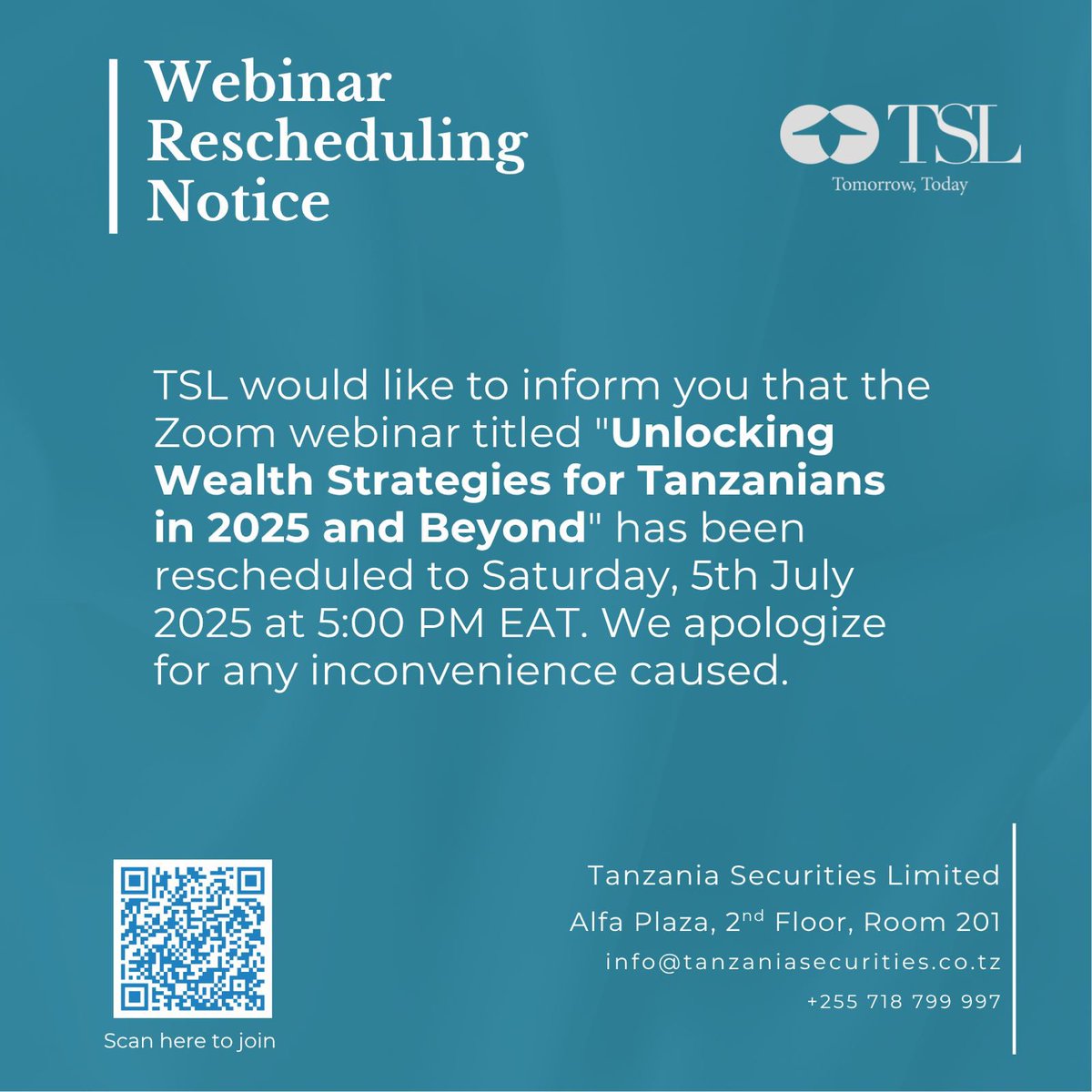 Tanzania Securities Limited tweet media