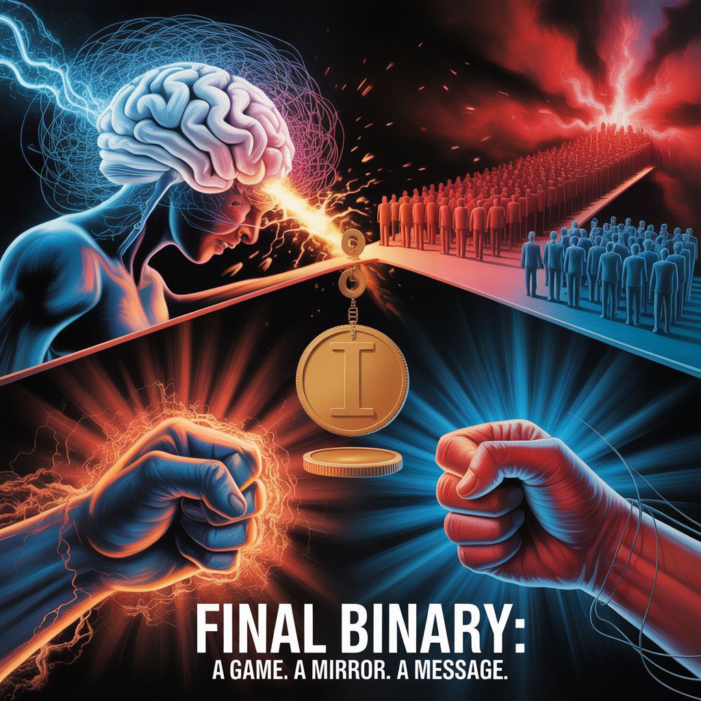 MaxCrypto888's tweet image. 7

Final Binary is more than entertainment.
It’s a mirror of real-world systems:
📉 AI vs. alignment
⚖️ Majority vs. minority
🧠 Power vs. restraint
This is crypto as commentary.
#FinalBinary #Web3Psychology