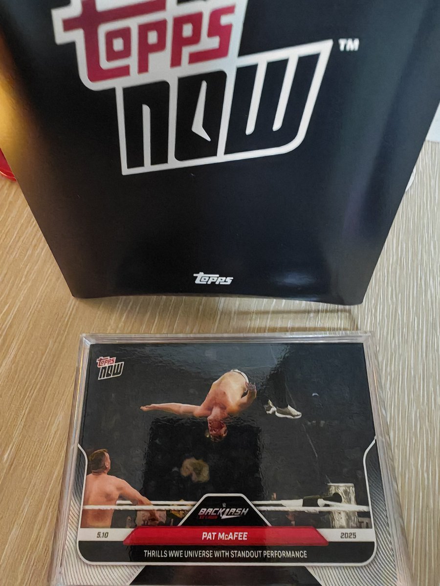 It's arrived <a href="/PatMcAfeeShow/">Pat McAfee</a> <a href="/WWEAustralia/">WWE Australia</a> <a href="/WWE/">WWE</a> #patmcafee