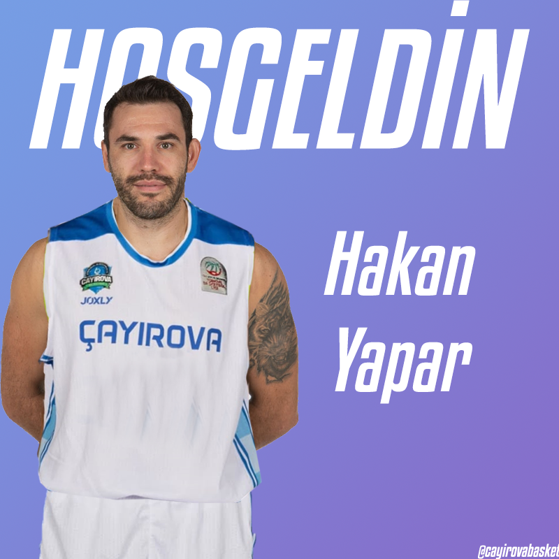 cayirovabasket's tweet photo. ÇAYIROVA'YA HOŞGELDİN HAKAN YAPAR 💙💚
Geçtiğimiz sezon MKE Ankaragücü forması giyen tecrübeli isim Hakan Yaparla anlaşmış bulunmaktayız.
Çayırova'ya hoşgeldin kaptan @haki15 https://t.co/OiGl0dqk9I