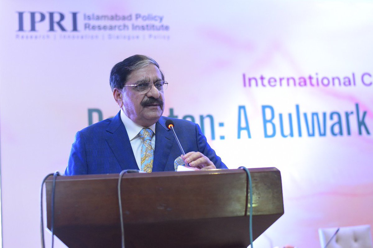India’s progression comes at the cost of China. India thrives at the fears of the Global North. 

Former National Security Adviser, Lt. Gen. Nasir Khan Janjua

#IPRIConference2025
#PaksitanFightsTerrorism