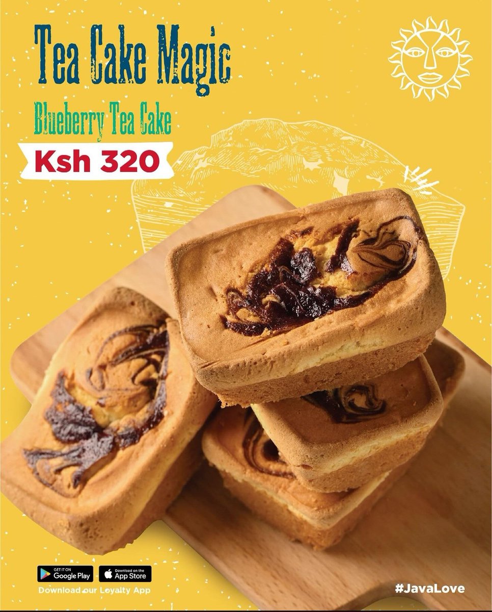 RosslynRiviera's tweet image. Beat the Nairobi cold! 🥶 Grab a hot coffee & our amazing Blueberry Tea Cake at Java House Rosslyn Riviera. You deserve it! 😉 #JavaHouse #RosslynRivieraMall #WarmUp #TeaCakeMagic