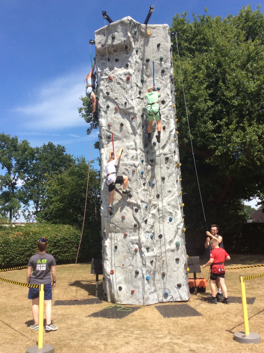 What a week so far! 🧗‍♀️ Outdoor Learning Week is so much fun — the climbing wall was a big hit! We are very proud of the children for showing such awesome skills and bravery. You smashed it! #bridgetosuccess