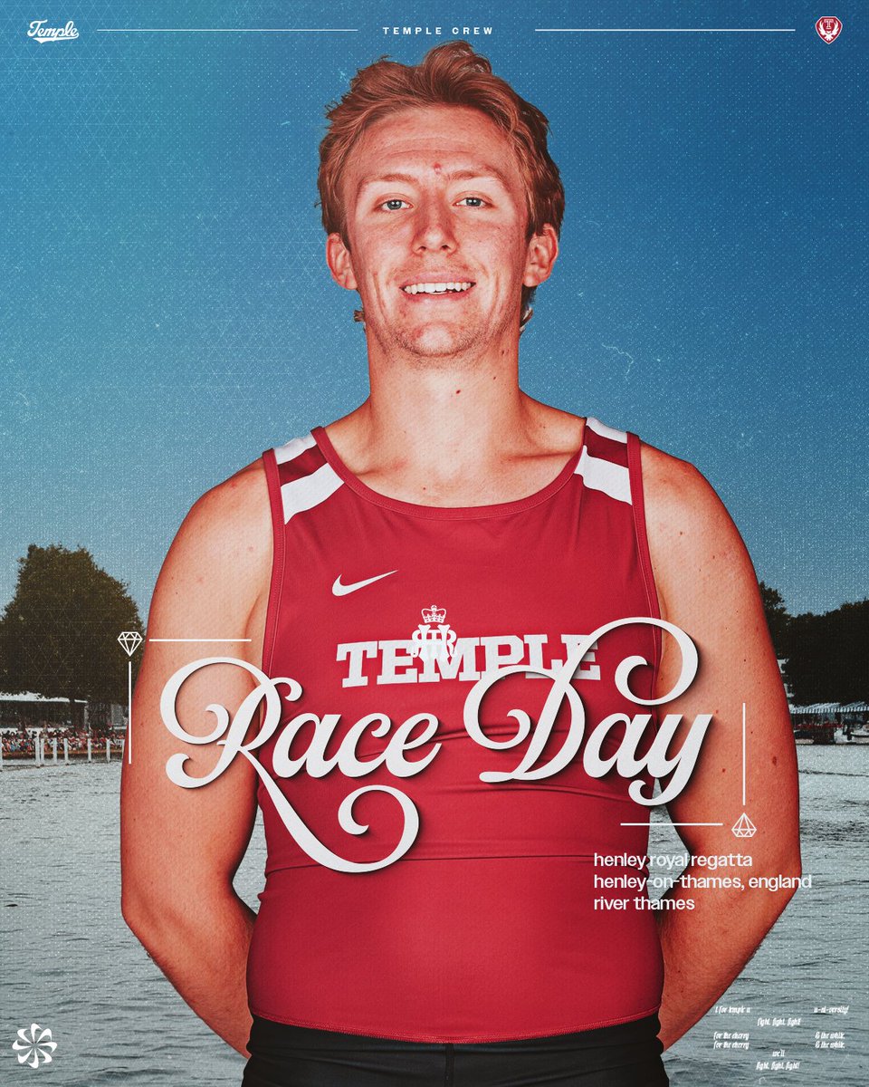 It's Race Day at Henley‼️

🆚: Durham University "A"
📍: Henley-on-Thames, England
⏰: 9:45 AM ET (2:45 PM Local)
📺: bit.ly/44uDANN
📊: hrr.co.uk

#GoOwls🦉