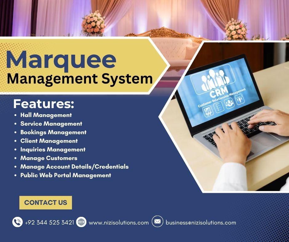 nizisolutions's tweet photo. ๐ป https://t.co/aejXVEK3XT #BanquetHall #EventVenue #WeddingVenue #EventPlanning #MarqueeERP #EventManagement #VenueBooking #EventTech #ERPSoftware #EventProfs #HospitalityTech #EventSolutions #VenueManagement #EventIndustry #TechForEvents #SmartVenues #EventSuccess https://t.co/OzEqWhJQIb