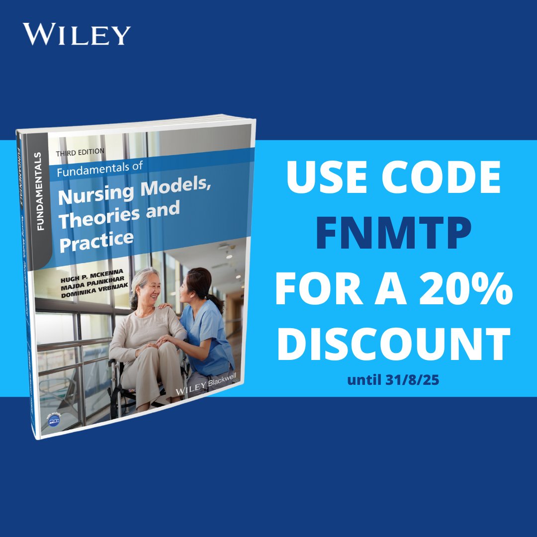 📘 Prof  Majda Pajnkihar, PhD 🇬🇧 &amp; Assoc Prof Dominika Vrbnjak, PhD co-authored the 3rd edition of Fundamentals of Nursing Models, Theories and Practice! Congrats!👏

📚 Now in print at UM FZV Library &amp; 20% off online w/ code FNMTP until 31/8/25 👉 bit.ly/44rG7Ir