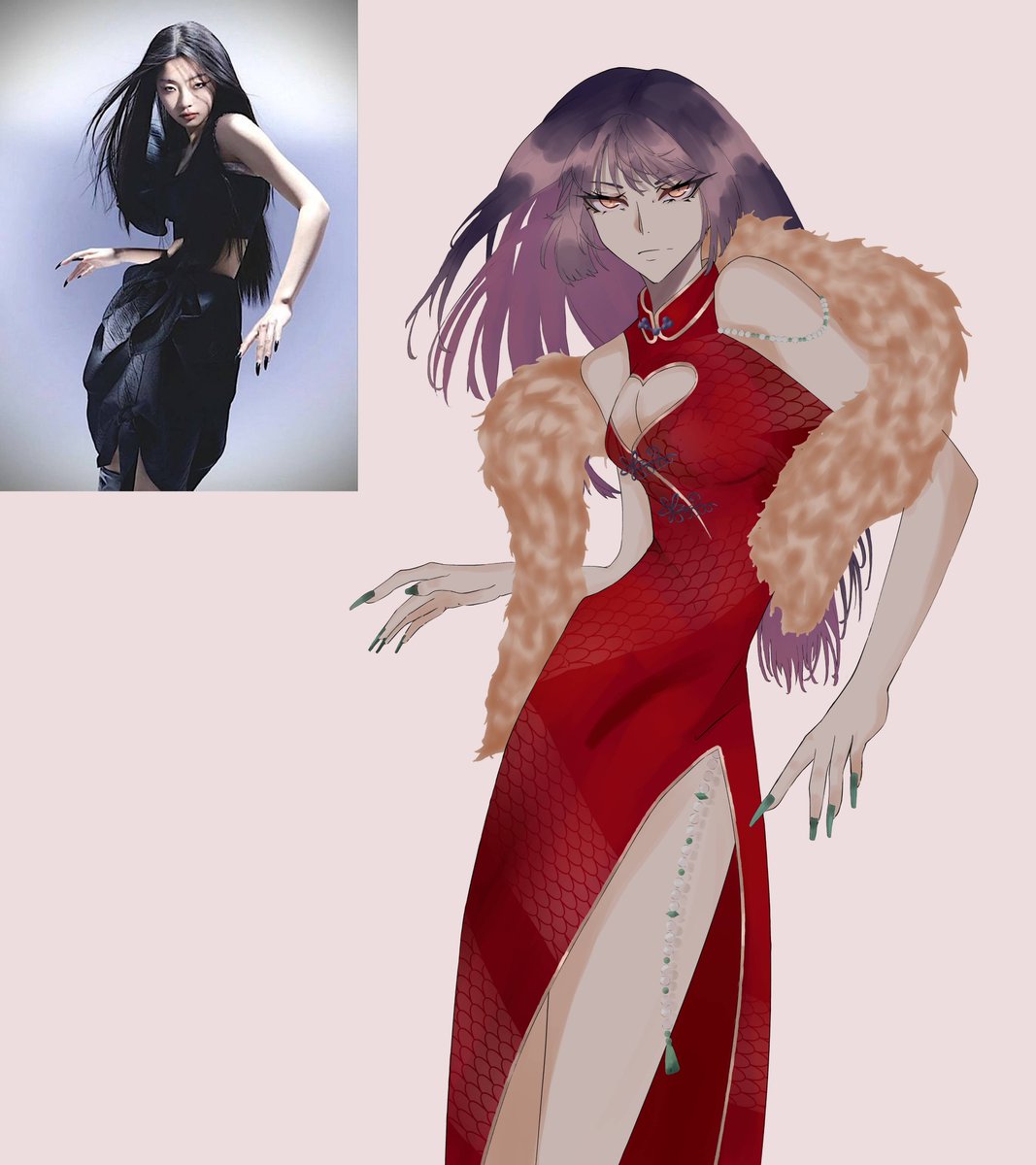 naonarart's tweet photo. Studying poses 
#digitalart https://t.co/ITLnlQlALT