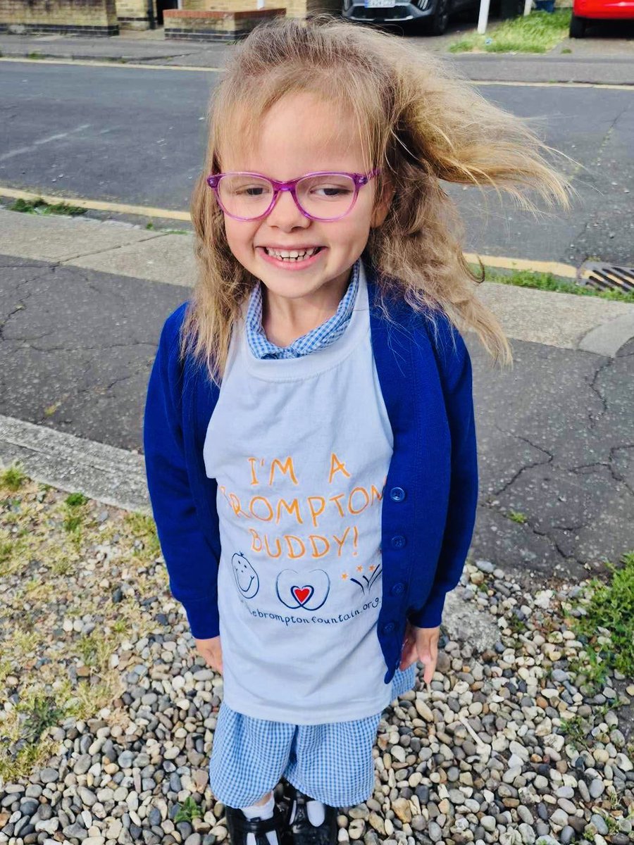 The Brompton Fountain (@bromptonsupport) on Twitter photo We are very proud of Rosie (5) who did a sponsored walk in June for our charity. She walked 66 miles and raised £100! Rosie wanted to do something to give back to <a href="/RBandH/">Royal Brompton and Harefield</a> for saving her little sister who has a rare heart condition. Thank you for your fantastic fundraising! ❤️💙 We are very proud of Rosie (5) who did a sponsored walk in June for our charity. She walked 66 miles and raised £100! Rosie wanted to do something to give back to <a href="/RBandH/">Royal Brompton and Harefield</a> for saving her little sister who has a rare heart condition. Thank you for your fantastic fundraising! ❤️💙